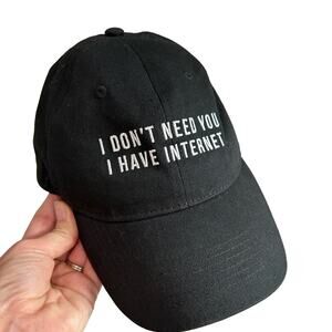 Forever 21- hat adjustable- funny internet unisex- OSFM humor hats gift satire